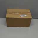 Joybe 100 Pack 5.95x3.25x8 Inch Small Brown Paper Bags with Handles Bulk, Kraft Paper Gift Bags for Birthday Party Favors Grocery Retail Shopping Business Goody Craft Sacks (Plain Natural, 100pcs)