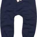Baby Tracksuit Bottoms (12-18 Months) (Nautical Navy), 2 Pieces