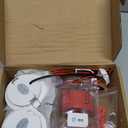 RVZONE RV Boat Recessed Ceiling Light 6 Pack 12V LED Puck Light with Hole Puncher DC 12V 3W Full Aluminum Downlights for Under Cabinet Camper Vans RV Interior Lighting,2700-3200K