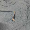 Quilt Set Queen Size 1 Pieces,Striped Plaid Bedspread Coverlet Set,Mineral Blue Boho Summer Bedding Set Soft Microfiber (Blanket Only)