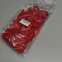 Joottuan Velvet Christmas Bow 5 x 7 inches Rustic Crafts Gift Bows Vintage Velvet Ribbon Wreath Bows for Christmas Tree Home Decor Indoor Outdoor Decoration (48, Red)