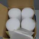 MAXTID Under Door Draft Stopper White 32Inch, Weather Stripping Door Seal, Door Sweep for Exterior & Interior Doors Door Bottom Seal Dust and Noise Insulation Large Door Draft Guard of Doors