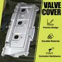 Aluminum Valve Cover Right Passenger Side Compatible with 1996-2002 Toyota 4Runner 1995-1998 T100 1995-2004 Tacoma 2000-2004 Tundra 3.4L V6 1120162040
