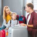 2Pack Sodsay Silicone Luggage Tags for Suitcases,4 Pack TSA Approved,Privacy Protection,Cute Travel Tags for Luggage,Travel Essentials,Luggage Identifiers