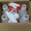 Veco Spray Bottle (5 Pack,16 Oz) with Measurements and Adjustable Nozzle(Mist & Stream Mode), HDPE Plastic Spray Bottles for Cleaning Solution, Household/Commercial/Industrial Use, No Leak and Clog