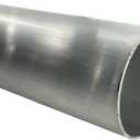 Seamless Round Aluminum Tubing - 5" Diameter, 0.125" Wall Thickness (6") (6 Inch)
