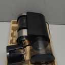 Aromaster Burr Coffee Grinder with 25 Grind Setting, Adjustable 2-12 Cups Timer, Professional Conical Coffee Bean Grinders for Home Use, 3-Ears Portafilter Holder, Anti-static, Cleaning Brush, Black