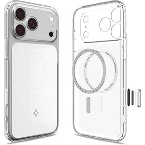 Spigen for iPhone 17 Pro Max Case, Ultra Hybrid T MagFit [Camera Control Button] [Compatible with Magsafe] - Glossy White