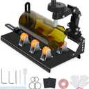 Glass Bottle Cutter Kit, FIXM DIY Glass Cutter for Bottles with Adjustable Width, DIY Any Art-Ware with a Complete Set of Accessories