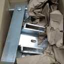 Chain Link Fence Double Gate Latch for 2" Gate Frame Chain Link Fence Gate Latch Residential Strong Arm Double Gate Latch for Metal Gate