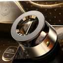 LISEN for MagSafe Suction Car Phone Holder Mount, Electric Vacuum Magnetic Phone Holder Stand, 360 Adjustable Vlogging Travel, Only for Mirror/Smooth Surface, for iPhone 17 16e 16 Pro Max 15 14 13 12 (Space Gray)