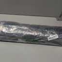 Silver Sport 2 Wheelchair Back cushion 16 inch,Wheelchair replacement bacy,Vinyl Back Upholstery 16x18,Embossed,Replacement parts, With Hardware,STDS3J4606.Suitable for K1/K2 wheelchairs(1Ea,Black)