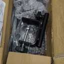 ERYTLLY 4 Packs 3 Inch Clamp 28" Long Deck Hook for Hanging Bird Feeder, Plants, Suet Baskets,Wind Chimes,Lanterns and More