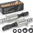 Camshaft Position Actuator Solenoid Variable Valve Timing Solenoid Kit Compatible with Ford, Lincoln and Mercury Expedition, F150, F250, F350, F450 3V 4.6L 5.4L Replace for 8L3Z-6M280-B