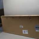 FUIN Fully Assembled 5ft Wood Blanket Ladder Living Room Decorative Wall Leaning Farmhouse Quilt Display Holder Rustic Wooden Towel Rack for Bathroom, Natural & Graywashed (57in)