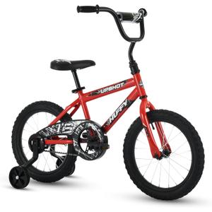 Huffy Upshot 12/16/20 Inch Boy's Bike for Kids, Multiple Color Options Available, Removable Training Wheels, BMX Design, Designed for Growth, Durable Construction, EZ Build Assembly