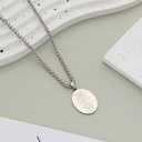 St Michael the Archangel Necklace Pendant Necklace for Women Men with 3mm Wheat Chain 20"+2"