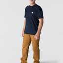 Carhartt Mens Loose Fit Heavyweight Short-Sleeve Pocket T-Shirt (Also Available in Big & Tall) (5X-Large, Navy)