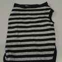 Paiaite Striped Shirt for Dogs - Happy Color Cotton Sleeveless Puppy Shirts, Breathable Pet Apparel Tank Top, Colorful Sweatshirt for Small Medium Dogs, Grey M (M-(9~17lb) | Chest(~18.1"))