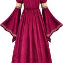 ReliBeauty Medieval Princess Costume for Girls, 12/150