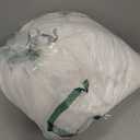 Lotus Karen Faux Fur Blanket - Cream White Twin Size, Big Bubble Rabbit Fluff, 60x80 Inches