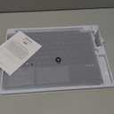 OMOTON Wireless Keyboard for Microsoft Surface Pro 7/7+/6/5/4/3 12.3 inch ONLY, Bluetooth Connection, Ultra-Slim Keyboard Type Cover with Touchpad, 7 Colors Backlit and Rechargeable, Grey