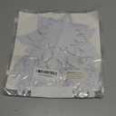 OuMuaMua Winter Christmas Hanging Snowflake Decorations, 12PCS Snowflakes Garland & 12PCS 3D Glittery Large White Snowflake for Christmas Winter Wonderland Holiday New Year Party Home Decorations