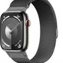 WANLISS Original Metal Milanese Loop Compatible with Apple Watch Band 38mm 40mm 41mm 42mm 44mm 45mm 49mm for Women Men, Magnetic Stainless Steel for iWatch Se Ultra Series 11 10 9 8 7 6 5 4 3 2 1