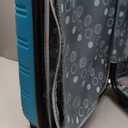 Rockland Melbourne Hardside Expandable Spinner Wheel Luggage, Turquoise, Carry-On 20-Inch