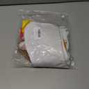 Zombies Costume for Girls, 3PCS Kids Cheerleader Uniform Outfit Halloween Cosplay Party Clothes (3-4 Years, White Pants)