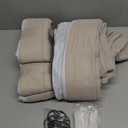 90 Inch 100% Blackout Linen Pleated Curtains 2 Panels for Living Room Pinch Pleated Back Tab Black Out Drapes Memory Shape Taupe Heat Reducing Pinch Pleat Window Curtains for Bedroom 90 Inches Long (Burlywood Birch)