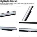 72450-TA6-A01 Window Weatherstrips Compatible with Honda Odyssey 2015-2020 | Weatherstrip Window Molding Trim Seal Replace 72410-TA6-A01 72950-TA6-A01 72910-TA6-A01, Chrome, Pack of 4