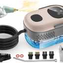 Steam Cleaner, 2500W High Pressure Steam Cleaner for Home, 10s Fast Heat-Up, Chemical-Free Steamer for Cleaning with 6 Steam Levels, 37.2oz Tank, Handheld Steam Cleaner for Car, Grease, Grout, Tile