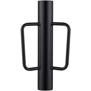 Fence Post Driver, Heavy Duty T Post Driver with Handles, Time Saving and Heavy Duty Black Pole Driver, Black, 12lb