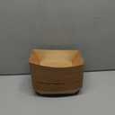 4 LB Large Paper Food Trays, 100 Pack Disposable Nacho Trays Kraft Paper Food Boats Party Serving Baskets for Nachos Sandwiches Burgers Popcorns Salads Snacks