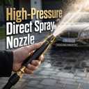 High Pressure Power Washer Nozzle with Connector Set,Direct spray gun,Power Jet Water with Three Spray Modes, Multi Function Watering Sprayer for Cleaning Yard Pets Car