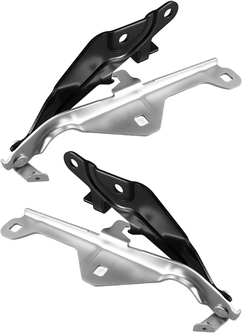 Hood Hinges Fit for Ford Mustang 2018 2019 2020 2021 2022 2023, Replace JR3Z16797A FO1236178 JR3Z16796A FO1236179, Front Driver and Passenger