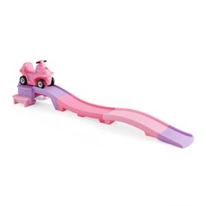 Step2 Bubblegum Blast Up & Down Roller Coaster for Kids, Toddler Ride-On Toy, 9 ft Track, ATV Coaster Car, Ages 2+