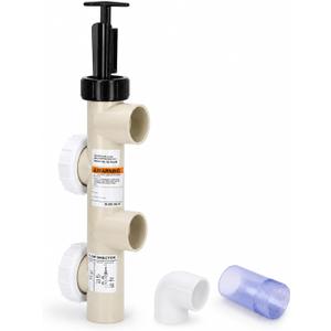263064 PVC Push Pull Slide Valve, 2 Inch Backwash Valve