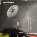 [Electronic Focus with Short Throw] PANSEBA Mini Projector with WiFi 6 and Bluetooth, Auto Keystone Outdoor Movie Projector, Big Screen Home Portable Projector for Phone/TV Stick/Laptop/HDMI