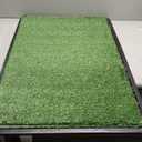 Artificial Grass Puppy Pee Pad for Dogs and Small Pets - 20x25 Reusable 4-Layer Training Potty Pad with Tray - Dog House and Pet Supplies by PETMAKER