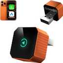 2026 Wireless CarPlay Adapter, 2in1 Mini CarPlay Wired to Wireless with Fast Stable Connection, Plug and Play, Zero Delay Car Play for iPhone iOS 10+, Android 11+