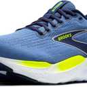 Brooks Mens Glycerin 21 Neutral Running Shoe (9, Blue/Peacoat/Nightlife)