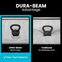 INTEX Dura-Beam Deluxe Comfort-Plush Elevated: Fiber-Tech Queen Size Built-in Electric Pump 18in Bed Height 600lb Weight Capacity