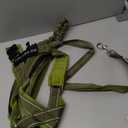 SlowTon No Pull Dog Harness - Heavy Duty Dog Harness and Leash Set for Medium Large Dogs, Reflective Tactical Harness with Soft Padded and Front Clip for Easy Walk and Training (GR, L)