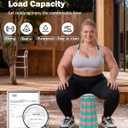 Folding Collapsible Stools Chair, Lightweight Portable Seat for Adults, Adjustable Retractable Foldable Stool with Load Capacity 400lbs for Camping, Backpack, Fishing, Travel, Pink, 2 Pack