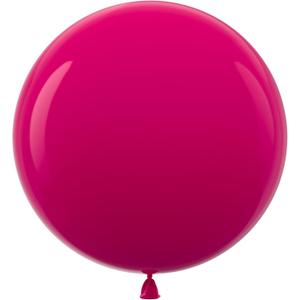 Bezente Hot Pink Giant Balloons 36 Inch - 8 Pack Jumbo Pink Balloons Large Round Hot Pink Latex Balloon for Wedding Baby Shower Valentine's Day Birthday Party Backdrop Decorations