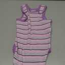 Sebdtico Recovery Suit for Dogs,Dog Surgery Suit Female Spay,Soft Dog Onesie for Surgery Female,Dog Cone Alternative Surgical Recovery Suit Female,Abdominal Wounds Licking Anti Suit for Dogs (Striped Purple)