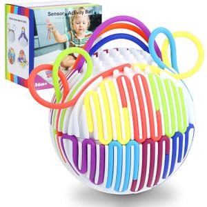 Sensory Ball Toy for Toddlers Ages 3-5: Sensory Activity Board Fidget Toys for Kids Adults for Autism ADHD Calming Focus Stress Relief Educational Gift for Kids Ages 3 4 5