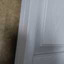 Ekena Millwork Lifetime Vinyl LP2S14X07100PG Standard Two Equal Panel Vinyls, Raised Panel Vinyl Shutters, w/Installation Shutter-Lok's & Matching Screws (Per Pair), 14.75"W x 71"H, Paintable